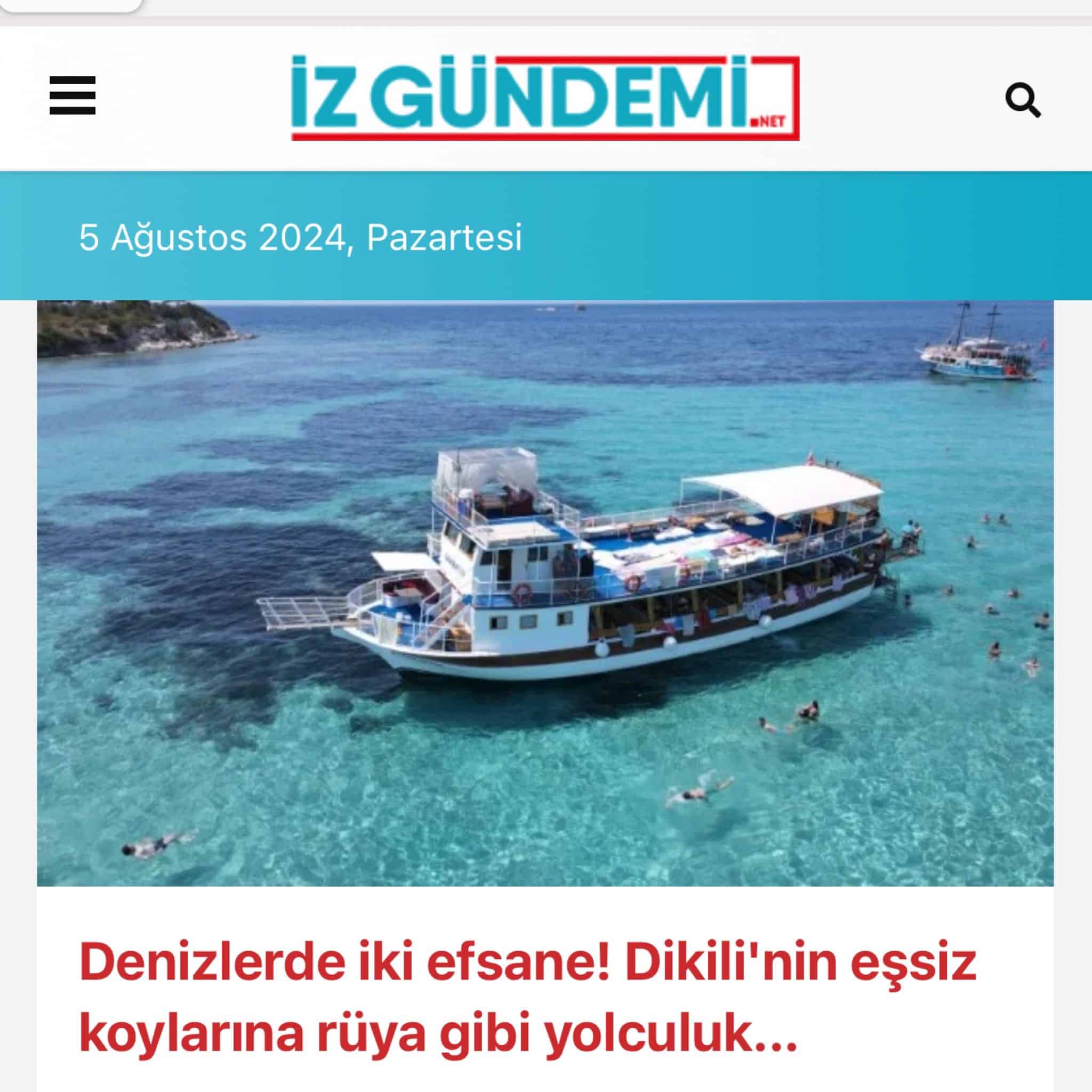 Güven tur, Manşet İzmir, İlker Güven, Dikili