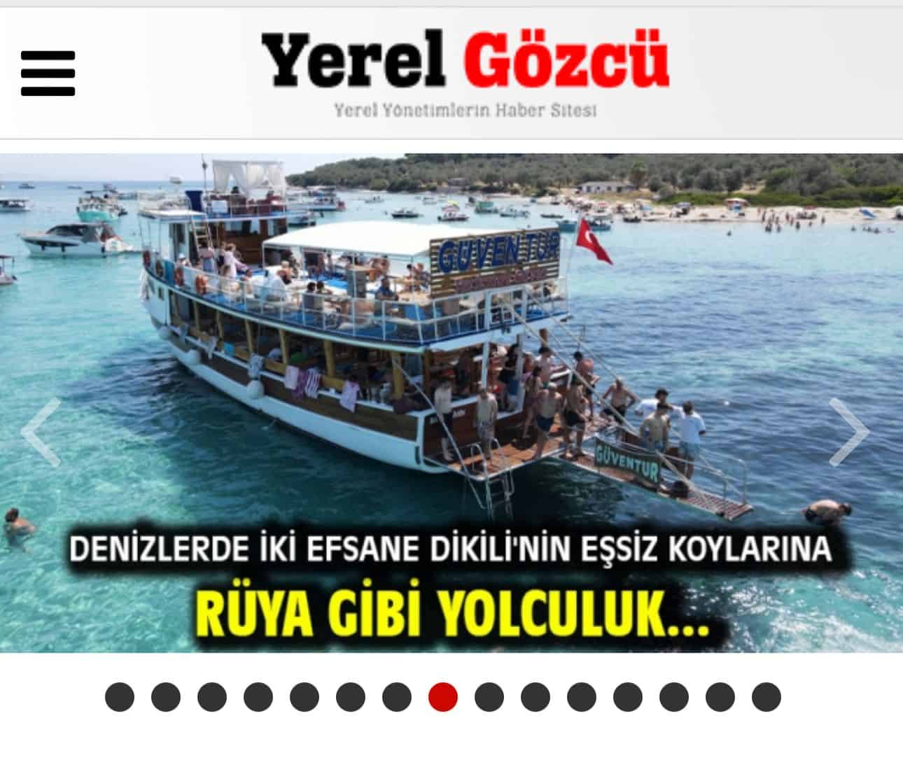 Güven tur, Manşet İzmir, İlker Güven, Dikili